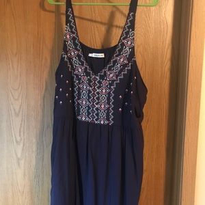Maurices Dresses - Maurice’s navy Aztec print sleeveless dress Maurices Dresses - Maurice’s navy Aztec print sleeveless dress